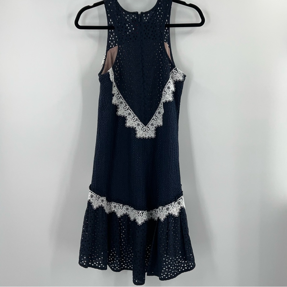 Nha Khanh Navy Bell Dress size 4 - Picture 4 of 9
